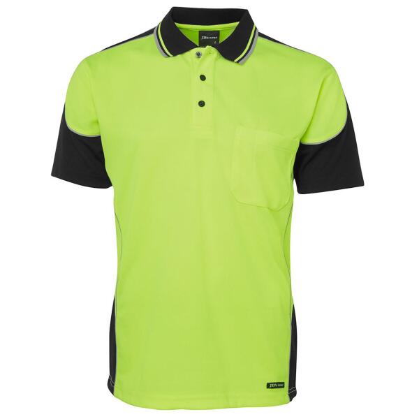 JB's Hi Vis Contrast Piping Polo Thumbnail