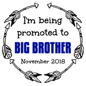 I'm Being Promoted to Big Sister/Brother - Mini-Me One-Piece Design