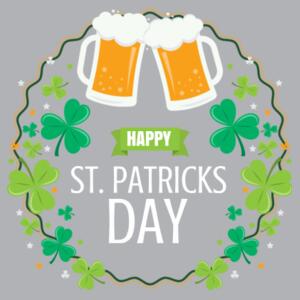 Happy St. Patricks Day - Custom St. Patricks T Shirt - Womens Maple Tee Design