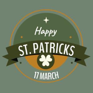 Happy St. Patricks Day - Custom St. Patricks T Shirt - Mens Staple T shirt Design