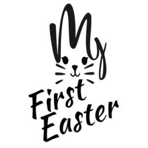 My First Easter - Custom Kids T Shirt - Mini-Me One-Piece Design