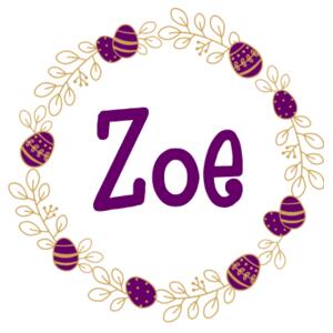 Personalised Custom Kids Easter Cushion - Cushion cover Design