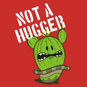 Not A Hugger - Custom Personalised T Shirt - Mens Staple T shirt Design