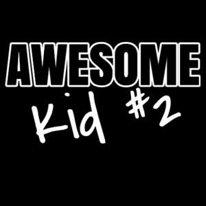 Awesome Kid #2 - AS Colour Organic Infant Wee Tee Design
