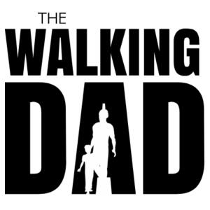 The Walking Dad - Mens Base Longsleeve Tee - Cushion cover Design