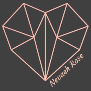 Geometric Heart Bib - Stonewash Bandana Design