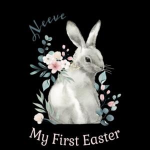 Watercolour Rabbit My First Easter - Mini-Me One-Piece Design