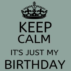 Keep Calm Birthday - AS Colour Womens Maple Tee Design