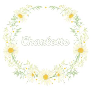 Daisy wreath - Pillowcase  Design
