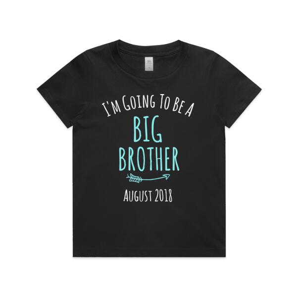 I'm Going To Be A Big Brother/Sister - Kids Youth T shirt Thumbnail