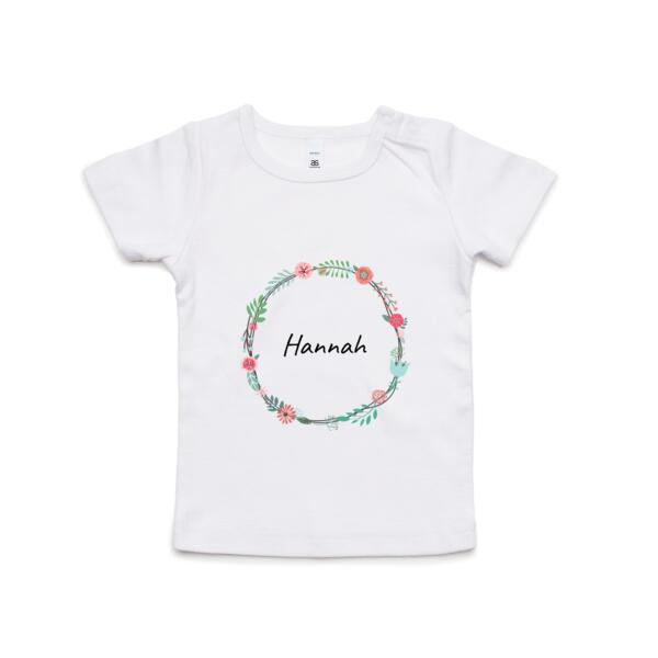 Floral Wreath - Kids Wee Tee Thumbnail