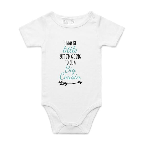 I May Be Little But I'm Going to Be A Big Cousin/Sister/Brother - Mini-Me One-Piece Thumbnail