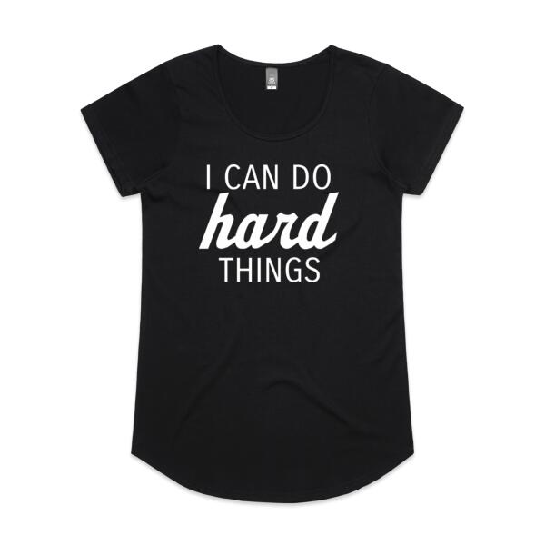 I Can Do Hard Things - Womens Mali Tee Thumbnail