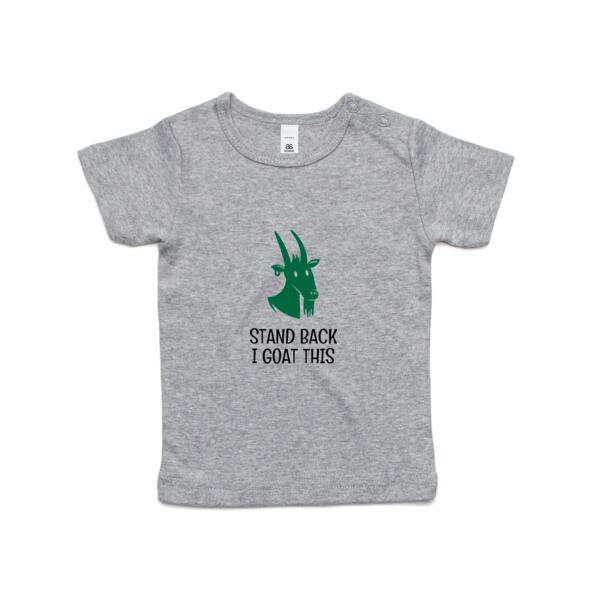 Stand Back I Goat This - Funny Custom Kids T Shirt - Kids Wee Tee Thumbnail