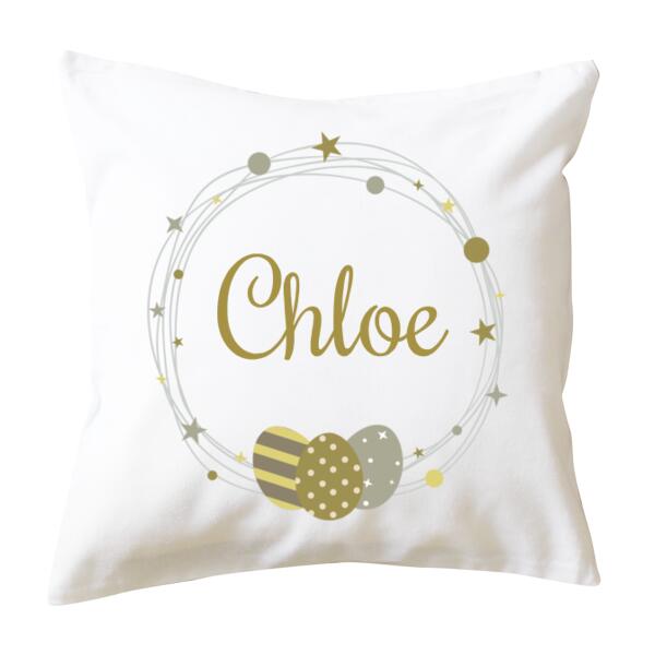 Personalised Custom Kids Easter Cushion - Cushion cover Thumbnail