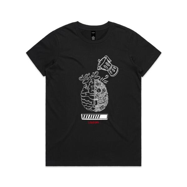 Barista Services - Womens Maple Tee Thumbnail