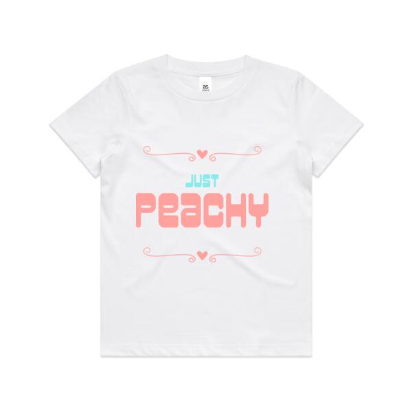 Just Peachy - Kids Youth T shirt Thumbnail