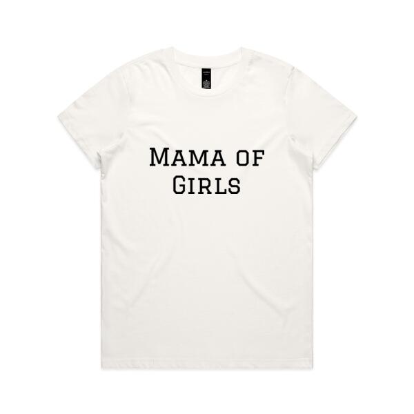 Mama of Girls - Womens Maple Tee Thumbnail