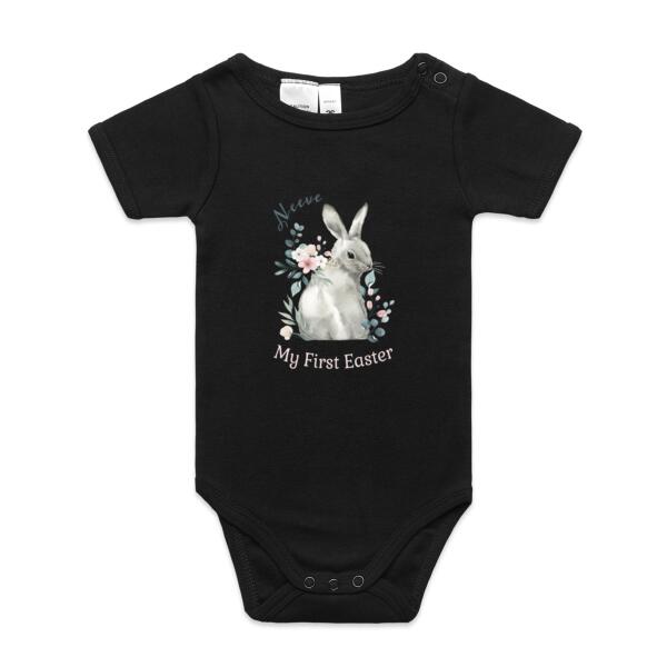 Watercolour Rabbit My First Easter - Mini-Me One-Piece Thumbnail
