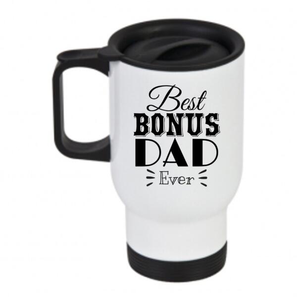 Best Bonus Dad Ever - Travel Mug Thumbnail