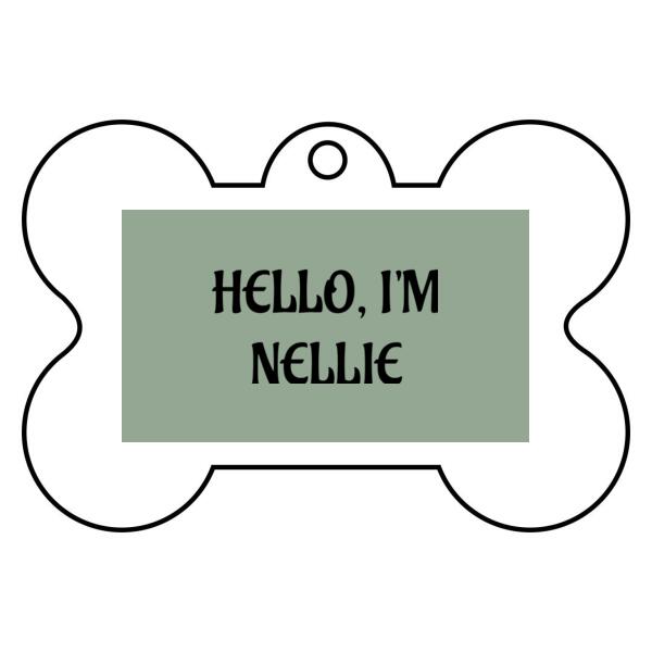 Hello Pet tag Thumbnail