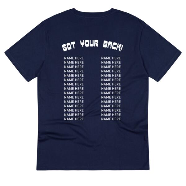 Got your back fundraising tee design - Thread Project Unisex Summer Tee Thumbnail