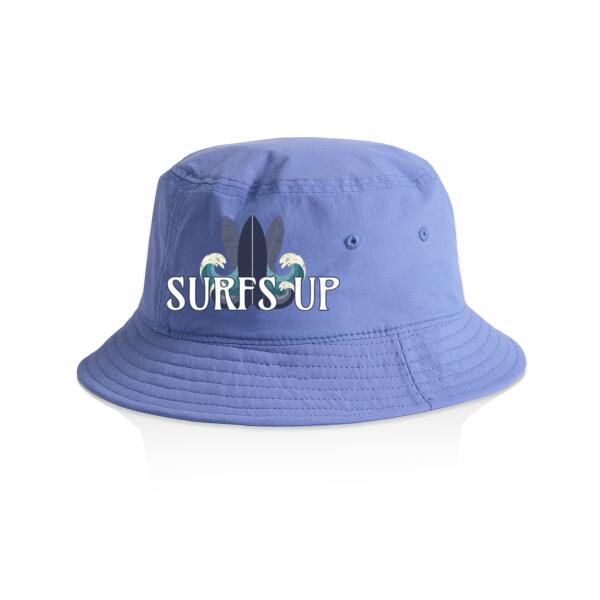 Surfs up - AS Colour Nylon Bucket Hat Thumbnail