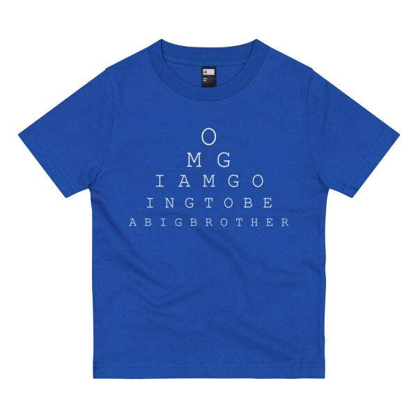 OMG I AM GOING TO BE A BIG BROTHER - Thread Project Kids Epic Tee Thumbnail