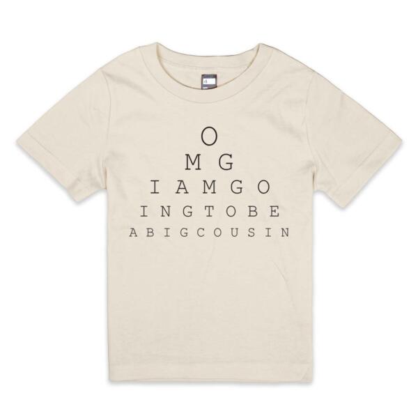 OMG I AM GOING TO BE A BIG COUSIN - Thread Project Kids Epic Tee Thumbnail