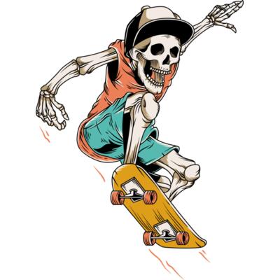 Skate Skeleton no words Thumbnail