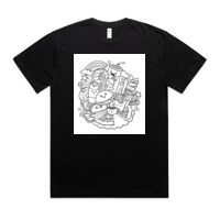 AS Colour Mens Block Oversized Tee Thumbnail