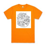 AS Colour Mens Block Safety Tee Thumbnail